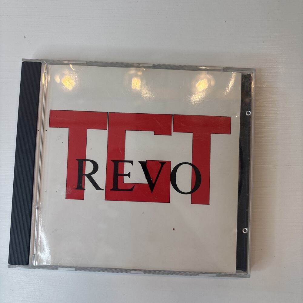 Vintage 1989 T.G.T. Revo CD The Genetic Terrorists Wax Trax Industrial Electroni